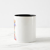 HAZ29 Horse.tif Tweekleurige Koffiemok (Center)