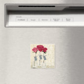 HAZ35 Geïnspireerd roze.tif Magneet (Insitu (Vaatwasser))