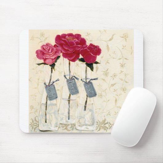 HAZ35 Geïnspireerd roze.tif Muismat (Met muis)