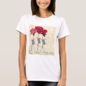 HAZ35 Geïnspireerd roze.tif T-shirt (Voorkant)