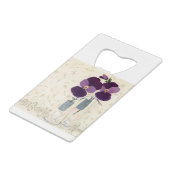 HAZ36 Geïnspireerd Paars.tif Creditkaart Flessenopener (Voorkant Gekanteld)