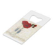 HAZ37 Geïnspireerd rood.tif Creditkaart Flessenopener (Voorkant Gekanteld)