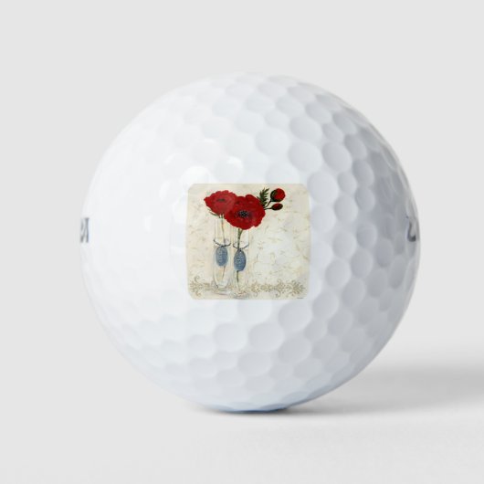 HAZ37 Geïnspireerd rood.tif Golfballen (Voorkant)