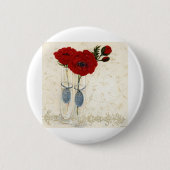 HAZ37 Geïnspireerd rood.tif Ronde Button 5,7 Cm (Voorkant)