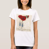 HAZ37 Geïnspireerd rood.tif T-shirt (Voorkant)