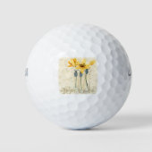 HAZ38 Geïnspireerd geel.tif Golfballen (Voorkant)