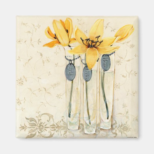 HAZ38 Geïnspireerd geel.tif Magneet (Voorkant)