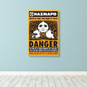 Haz Classic Poster (B1_All 3) op doek Canvas Afdruk (Insitu (Houten vloer))