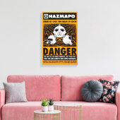 Haz Classic Poster (B1_All 3) op doek Canvas Afdruk (Insitu (Woonkamer))