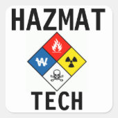 Haz Mat Tech stickers (Voorkant)