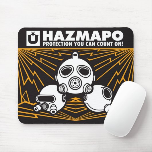 Haz Mousepad - Sinaasappel Muismat (Met muis)