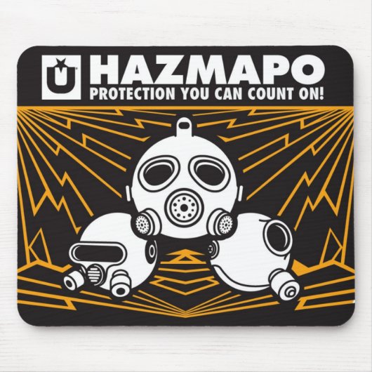 Haz Mousepad - Sinaasappel Muismat (Voorkant)