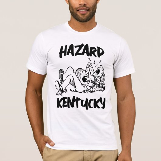 HAZARD KENTUCKY GRAPPIGE T-shirts (Voorkant)