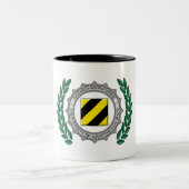 Hazard Laboratories University of Cryptozoology Tweekleurige Koffiemok (Center)