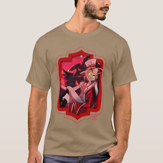 Hazbin Hotel Lucifer cadeau T-shirt (Voorkant)