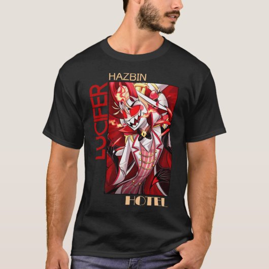 Hazbin Hotel Lucifer T-shirt (Voorkant)