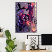 hazbin hotel poster (Thuiskantoor)