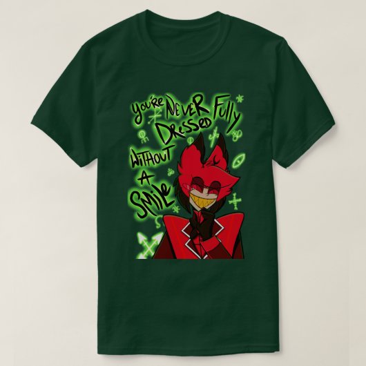 Hazbin Hotel your nooit volledig gekleed zonder ee T-shirt (Design voorkant)