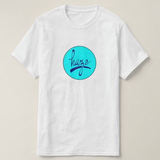Haze Blue Logobox T-Shirt (Design voorkant)