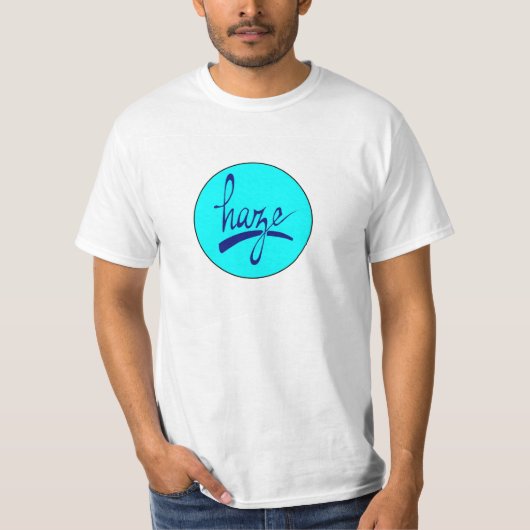 Haze Blue Logobox T-Shirt (Voorkant)