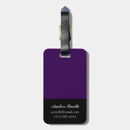 Haze I Bagagelabel (Achterkant verticaal)