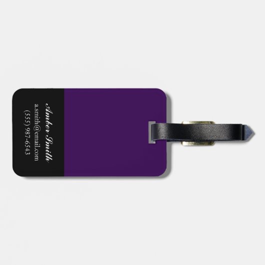 Haze I Bagagelabel (Achterkant horizontaal)