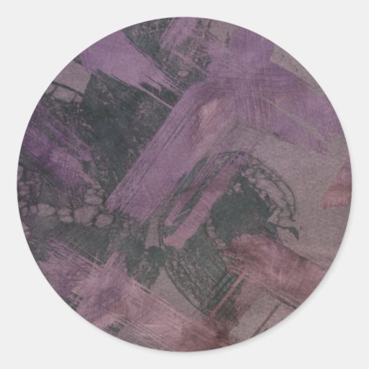 Haze I Ronde Sticker (Voorkant)