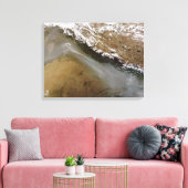 Haze langs het Himalaya-gebergte Canvas Afdruk (Insitu (Woonkamer))