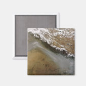 Haze langs het Himalaya-gebergte Magneet (Voorkant / Achterkant)