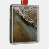 Haze langs het Himalaya-gebergte Metalen Ornament (Rechts)
