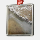 Haze langs het Himalaya-gebergte Metalen Ornament (Links)