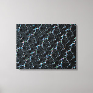 Haze - Mandelbrot Fractal Canvas Afdruk