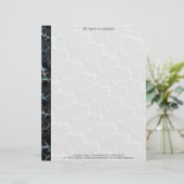 Haze - Mandelbrot Fractal Gepersonaliseerd Briefhoofd (Staand voorkant)