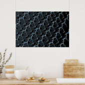 Haze - Mandelbrot Fractal Poster (Keuken)