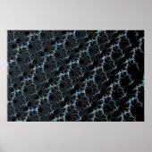 Haze - Mandelbrot Fractal Poster (Voorkant)