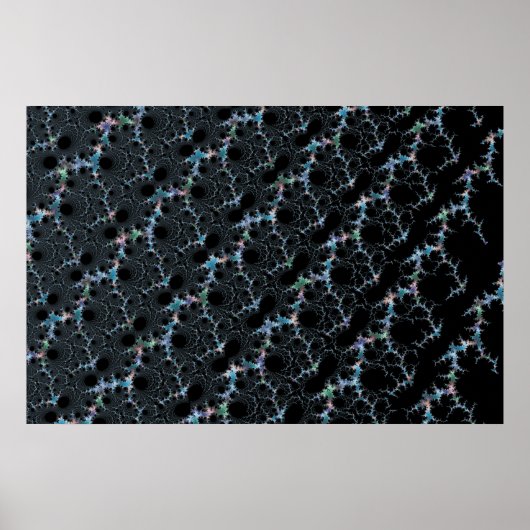 Haze - Mandelbrot Fractal Poster (Voorkant)