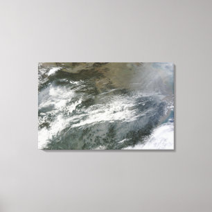 Haze over China Canvas Afdruk