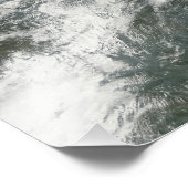 Haze over China Foto Afdruk (Hoek)