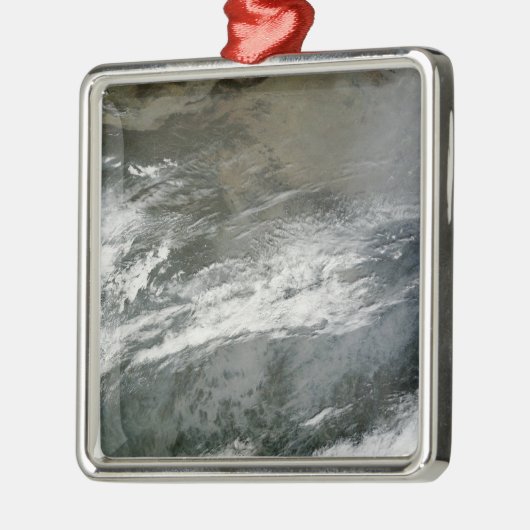 Haze over China Metalen Ornament (Links)