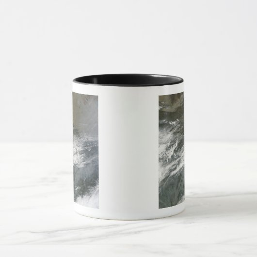 Haze over China Mok (Midden)