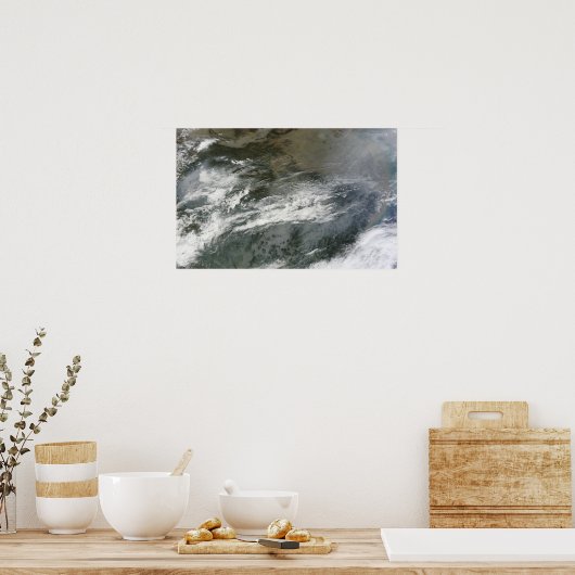 Haze over China Poster (Keuken)