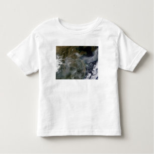 Haze over de Noord-Chinese vlakte Kinder Shirts