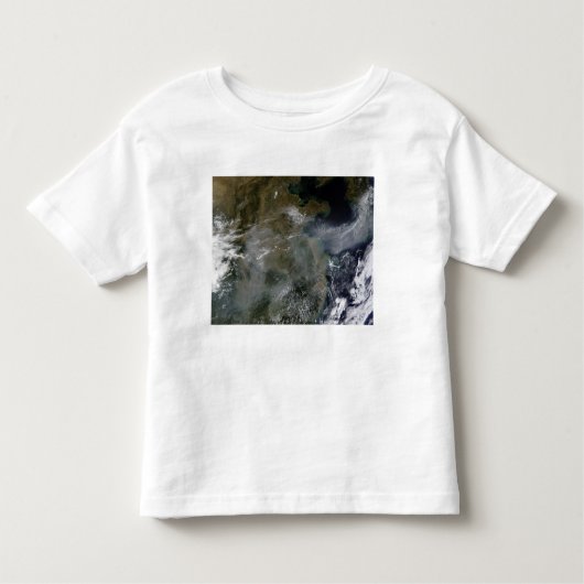 Haze over de Noord-Chinese vlakte Kinder Shirts (Voorkant)