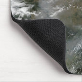 Haze over de Noord-Chinese vlakte Muismat (Hoek)