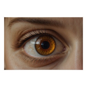 Hazel-Brown oogplezier Perfect Poster