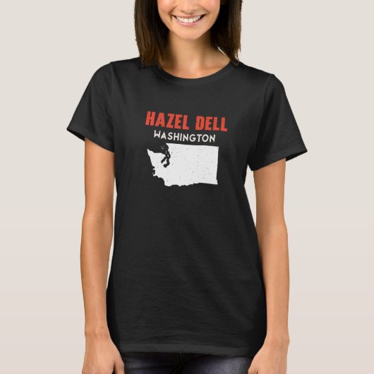 Hazel Dell Washington USA State America Revel was T-shirt (Voorkant)