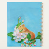 Hazel Dormouse op een bloeiende tak Planner (Achterkant)
