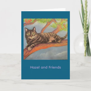 Hazel en vrienden kaart