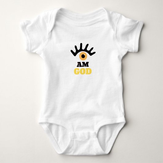 Hazel Eye Baby Bodysuit (Voorkant)