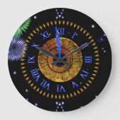 Hazel Midnight Clock Grote Klok (Voorkant)